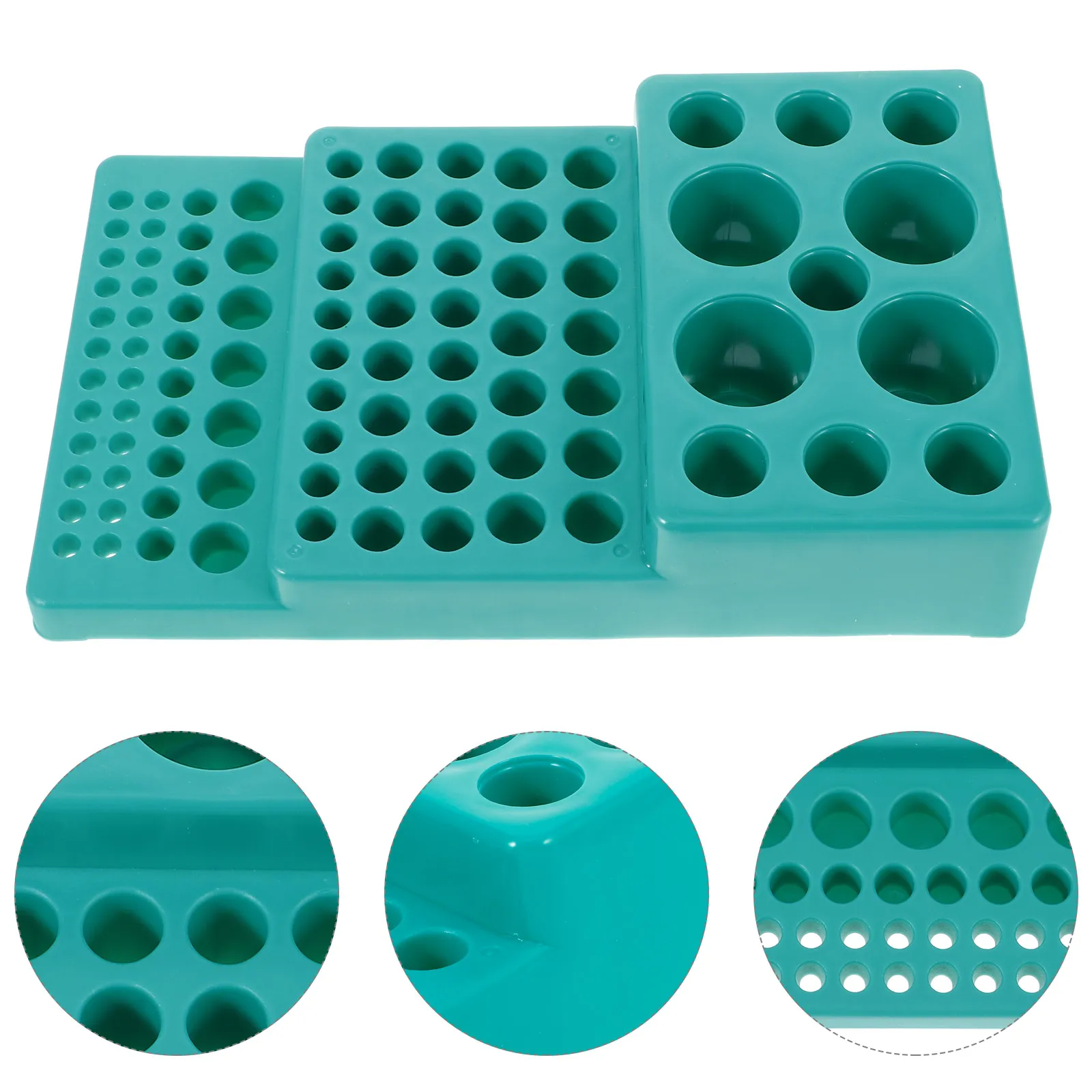 Plastic Trapezoidal Test Tube Rack Multipurpose Holder Educational Equipment Sampling Tubes Reusable Ganizer Laboratory Supplies