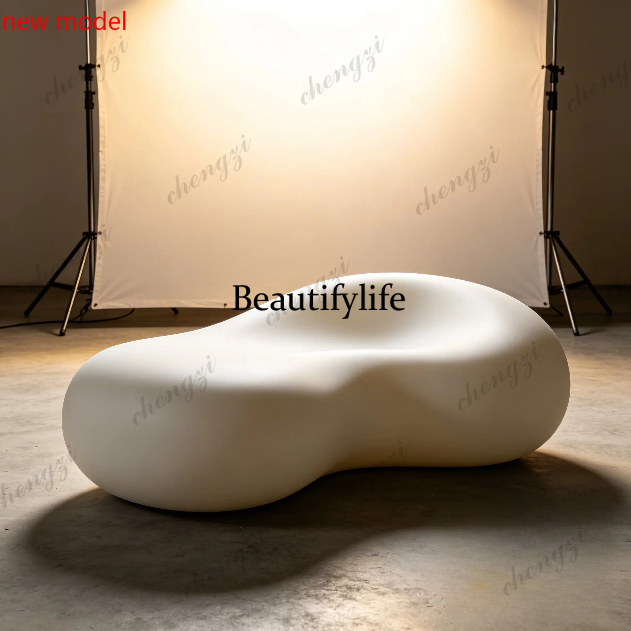 DD182FRP sofa office building business hall leisure seating unit reception lounge multi-person long seat