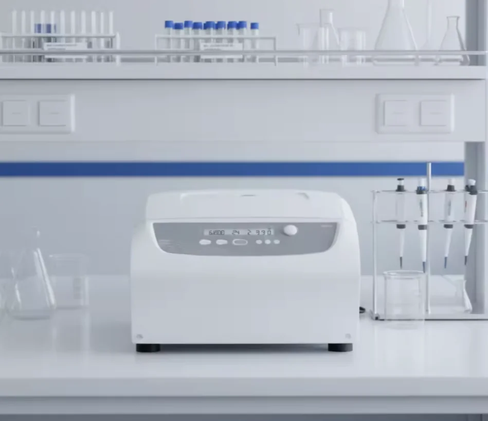 Low Speed Lab Centrifuge Digital Programmable Centrifuge for Laboratory Clinical Sample Test