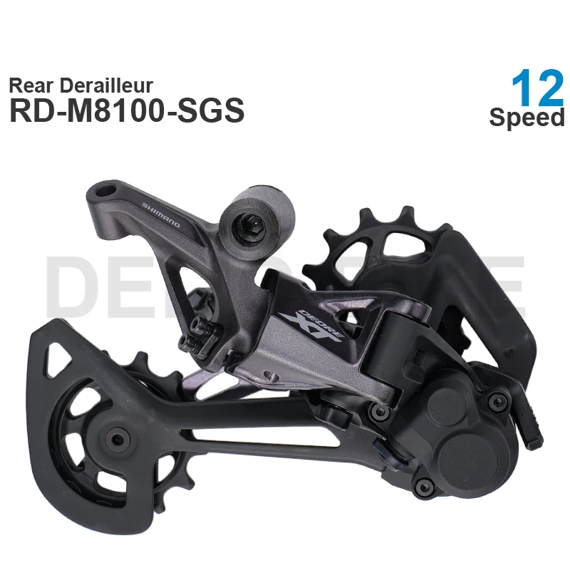 Shimano DEORE XT M8100 1x12v Groupset include Right Shifter Rear Derailleur Cassette Sprocket Crankset Hydraulic Disc Brake sets