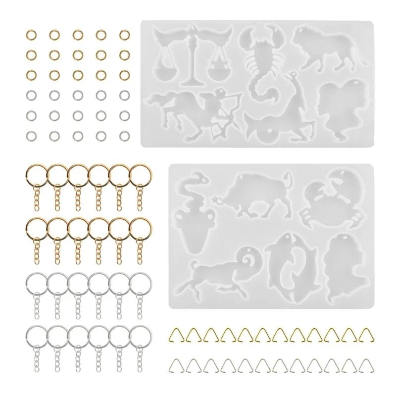 

Constellations Animal Pendant Jewelry Casting Mold with Hanging Hole for Jewelry