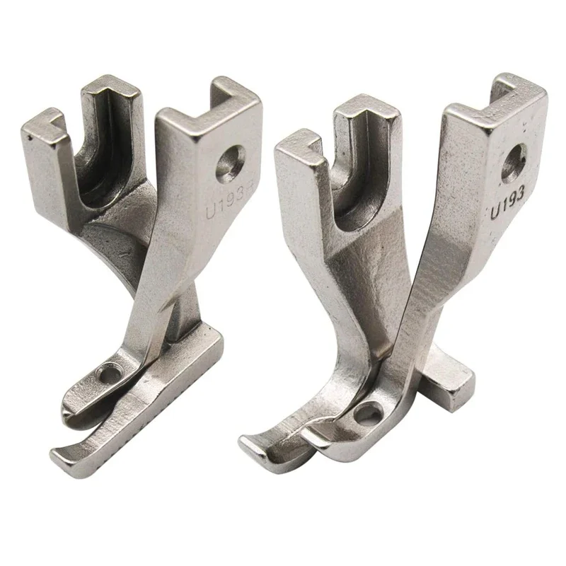 Right & Left Toe Zipper Foot FOR JACK H2 H5 H6 Consew 205RB / Brother B797 /JUKIDU-141,DU-1181/Highlead GC0318/Feiyue FY-5318