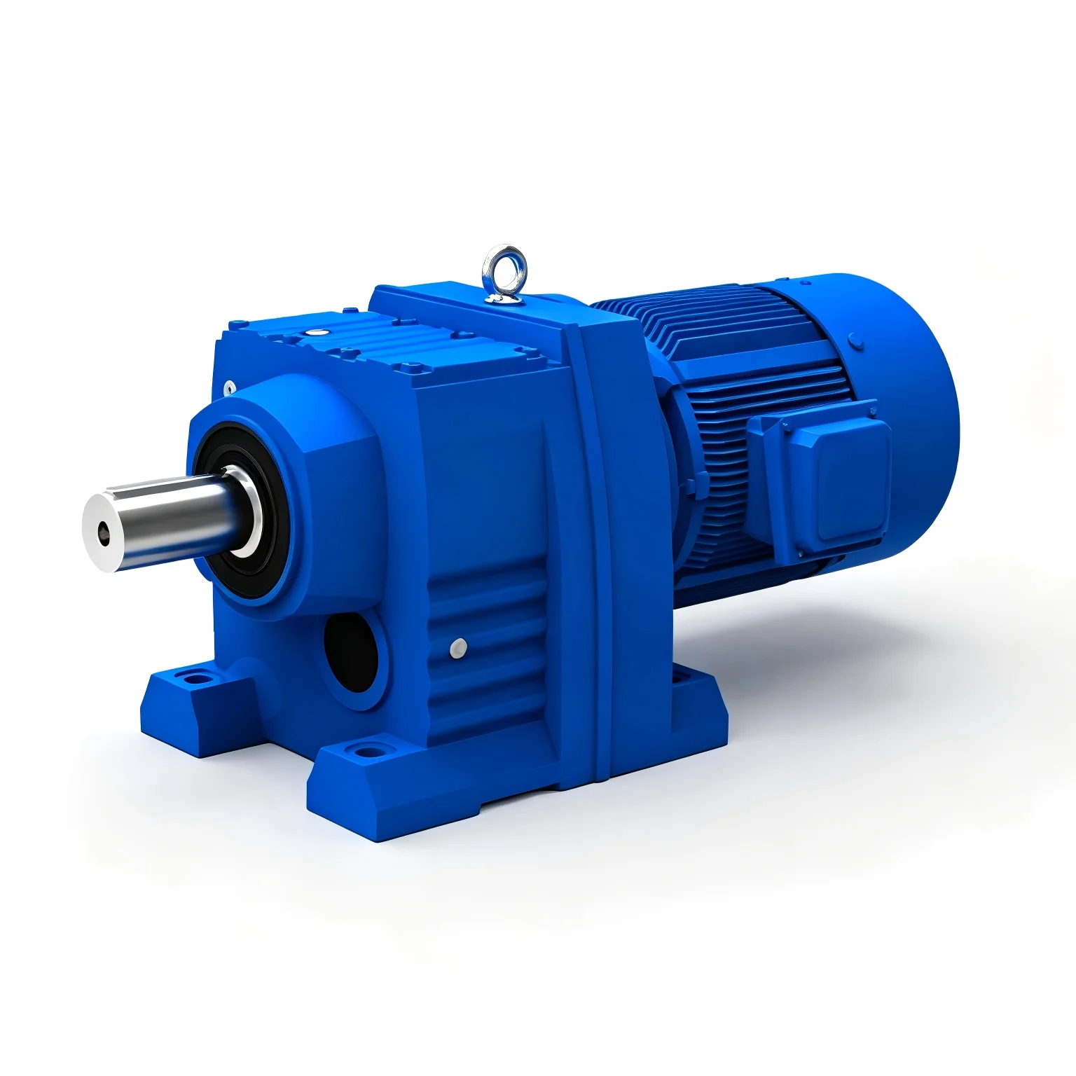 Coaxial Gear-Motor R Rigid Tooth Flank Helical Gear Units Wide Application Range