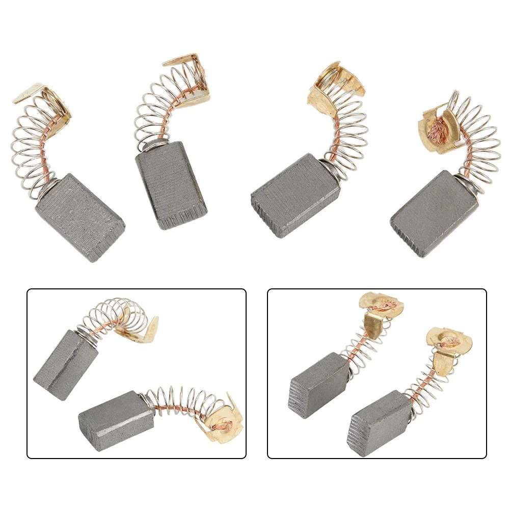 Taladros de martillo eléctricos, repuesto de pieza de cepillo de carbono, accesorios de 4 Uds., sierras de corte para amoladora angular, taladro eléctrico