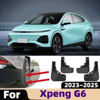 For Xpeng G6 2023~2025 Car Front Rear Wheel Mudguard Waterproof Splash Guards Fender Soft Mud Flap External Decorate Accessories