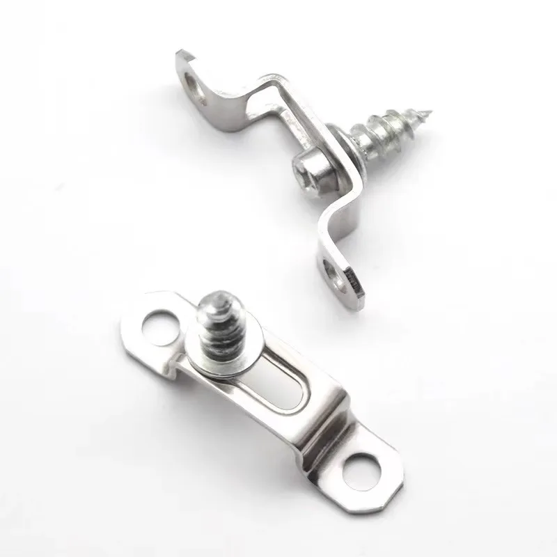 Invisible Two-in-One Connector Screw Fastener, Laminate Cabinet, Wardrobe Assembly, Combined Furniture, 50 Set