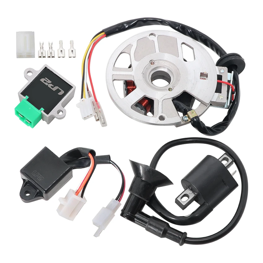 Stator Coil+Regulator +CDI Unit Ass'y INT For Can-Am DS50 DS90 2002-2006 Quest 50 2003