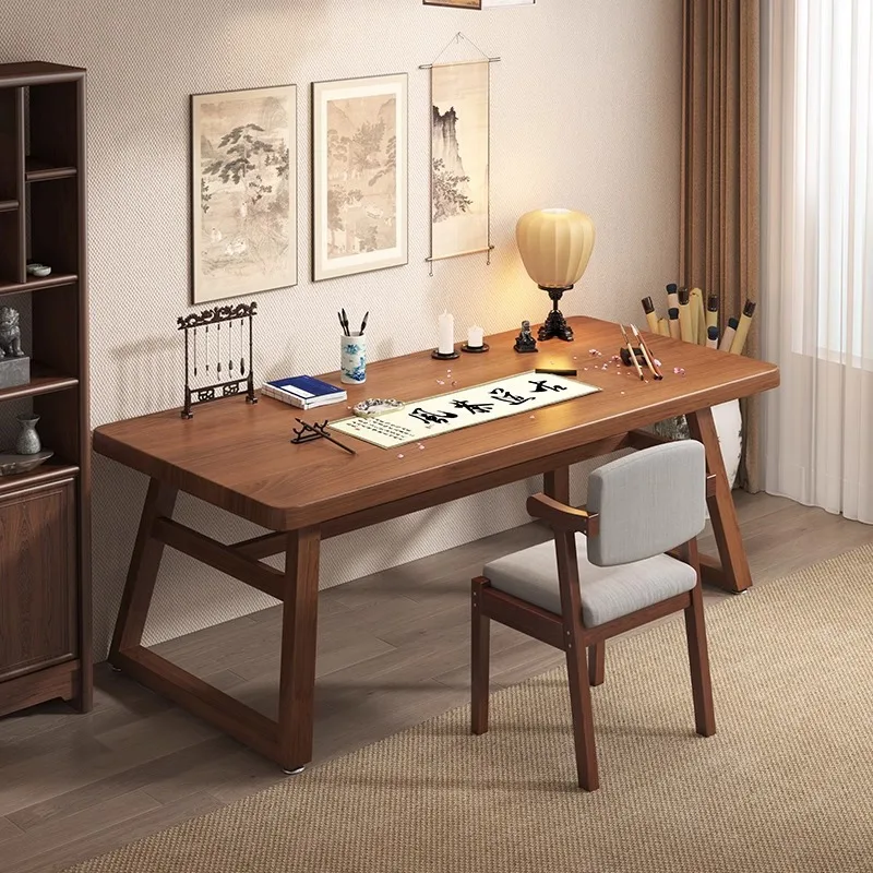 Calligraphy table Brush painting table Desk Computer table Workbench Home study writing