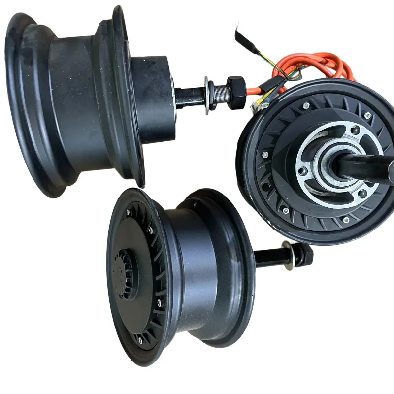 

60 В 7-дюймовый высокоскоростной мотор-концентратор, высота 50 мм, высокий крутящий момент вала 70/110 мм для квадроциклов, внедорожников, квадроциклов 4x4