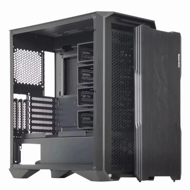 Tower Server Chassis ATX Gaming PC Case RGB Computer Tower, Support ATX/Micro ATX/Mini ITX Motherboard, Desktop Gamer Chassis