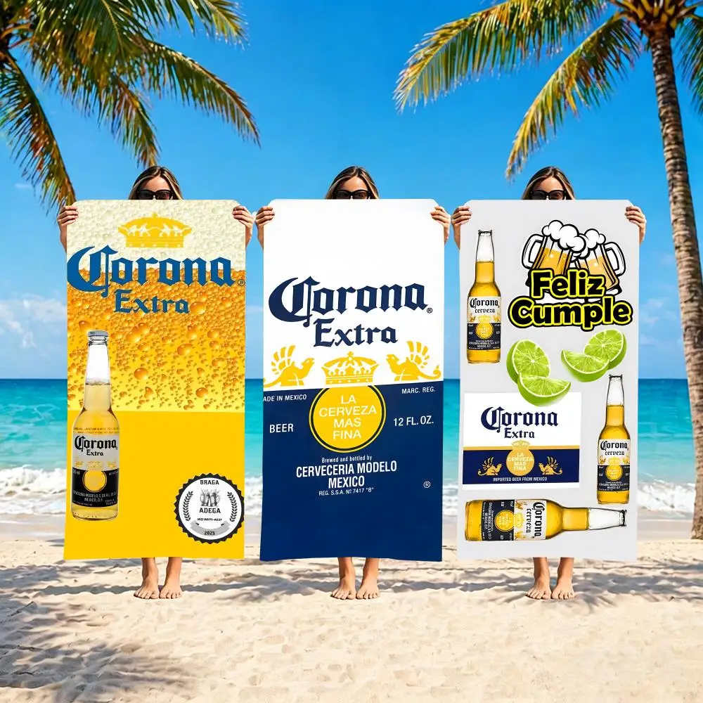 Brand C-Corona Soft Pool Gift for Travel Gym Shower Camping Quick Dry Sports Large Beach Towels
