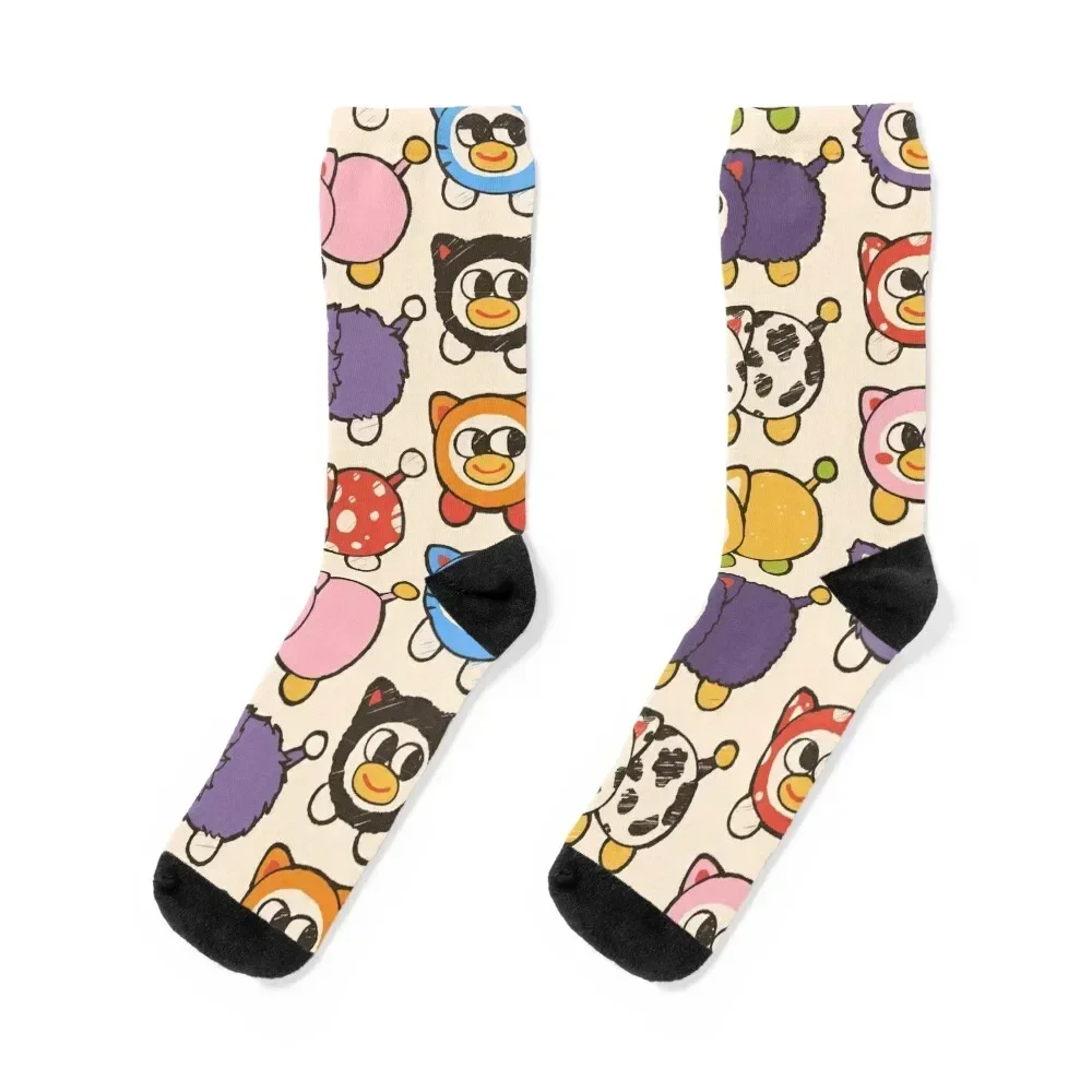 

peepy pattern Socks warm winter kawaii Wholesale Socks For Women Men's
