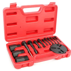 A/C R134a R12 Compressor Clutch Hub Puller Kit Remover & Installer Repair Tool Set