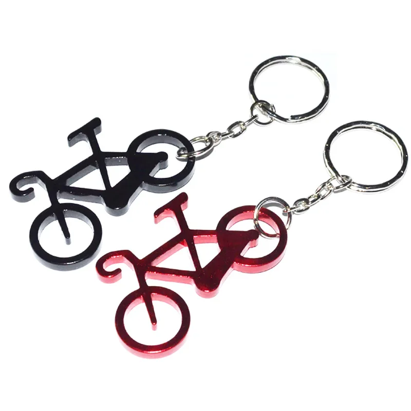 200pcs Fashion Hot Novelty Bike Bicycle Keychain Keyring Bottle Wine Beer Opener Tool Bar Tool Metal Keychains