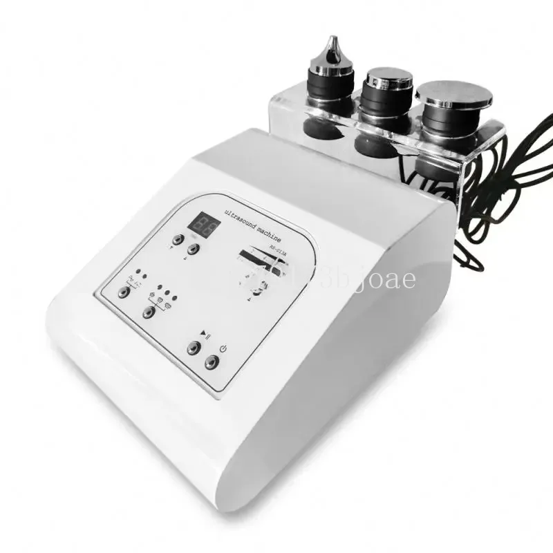 High frequency portable 3 mhz ultrasonic facial care ultrasound therapy beauty machine