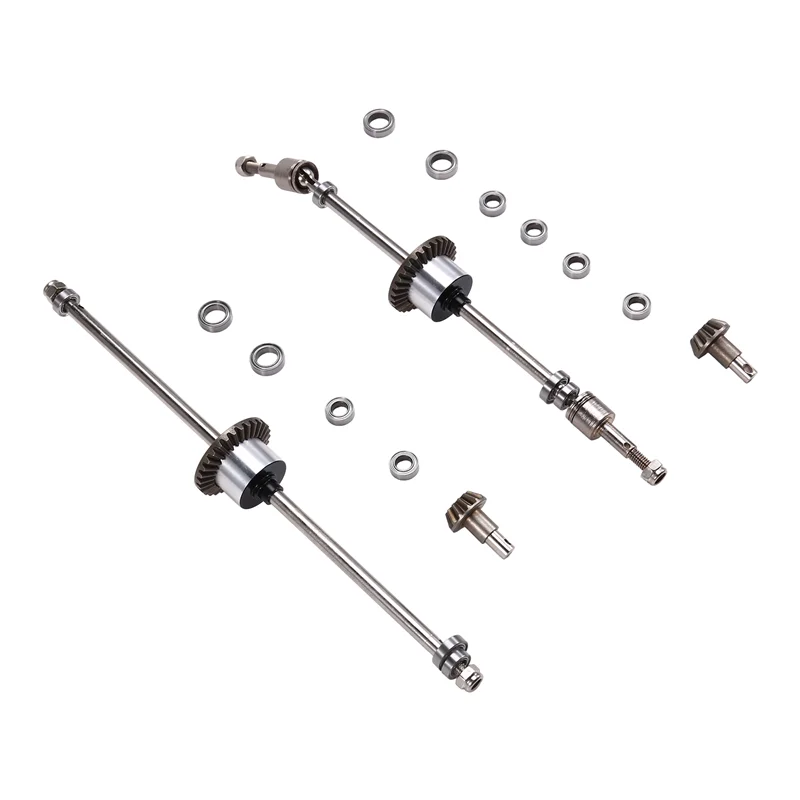 AC52-RC Auto di Aggiornamento Auto Asse Anteriore E Posteriore Kit Manicotto Dritto Per 1/12 MN128 MN86 G500 RC Auto Parti di Aggiornamento