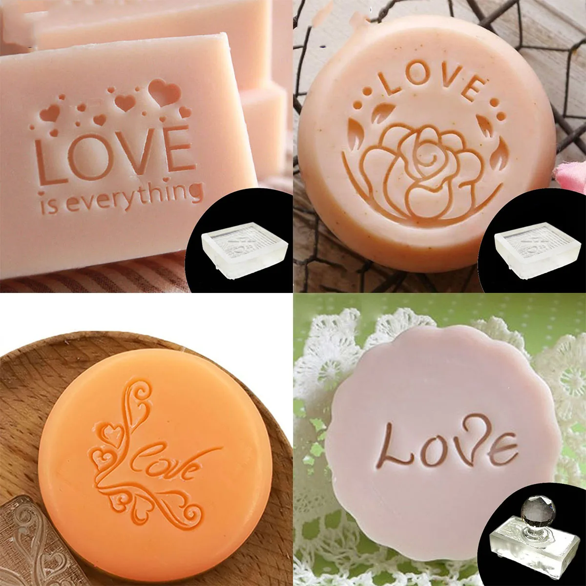 

Любовь все. Мыльный штамп серии Love, смоляная печать ручной работы, поделки своими руками для инструментов для изготовления мыла.