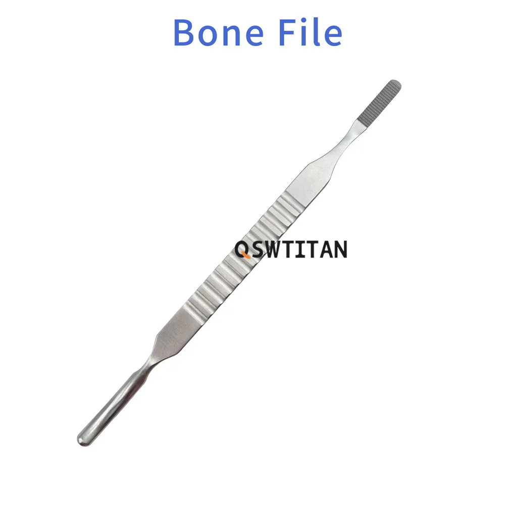 Stainless Steel medical Joint Bone File Bone Joint Rasp Double head Autoclaveable Orthopedic Instrument pet