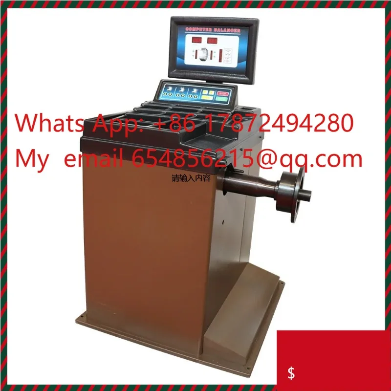 High Efficiency Wheel Balancer for Automatic Distance & Wheel Diameter Measurement