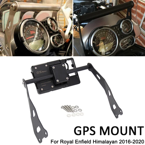 Ajuste para ROYAL ENFIELD Himalaya 2016-2020 2019 accesorios de motocicleta teléfono móvil GPS navegación placa soporte barra montaje