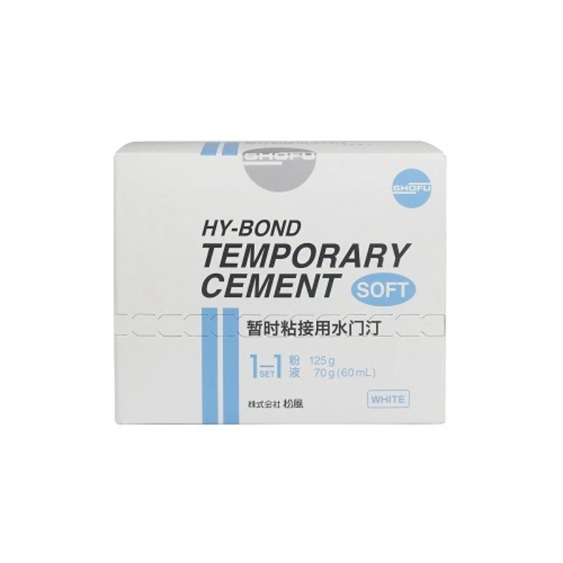 

Shofu HB Bond Temporary Cement Soft Kit Crown Bridge Temporary Cementation Material Provisional Restoration Dental Cement Kit