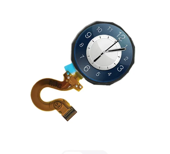 1.4-inch 280 * 280 semi reflective and semi transparent display screen, 64 color smart wearable LCD screen, circular LCD screen