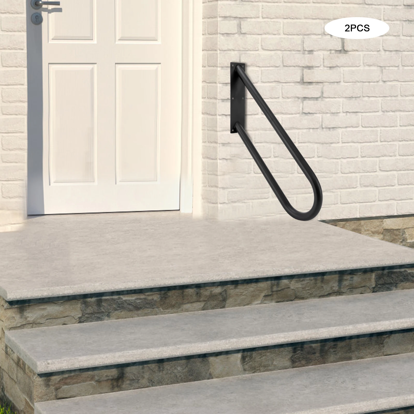 

Heavy Duty Tub Handrail, 220lbs Pulling Force, 45° Tilt, Durable Iron, for Elderly, Disabled, and Post-Surgery Use