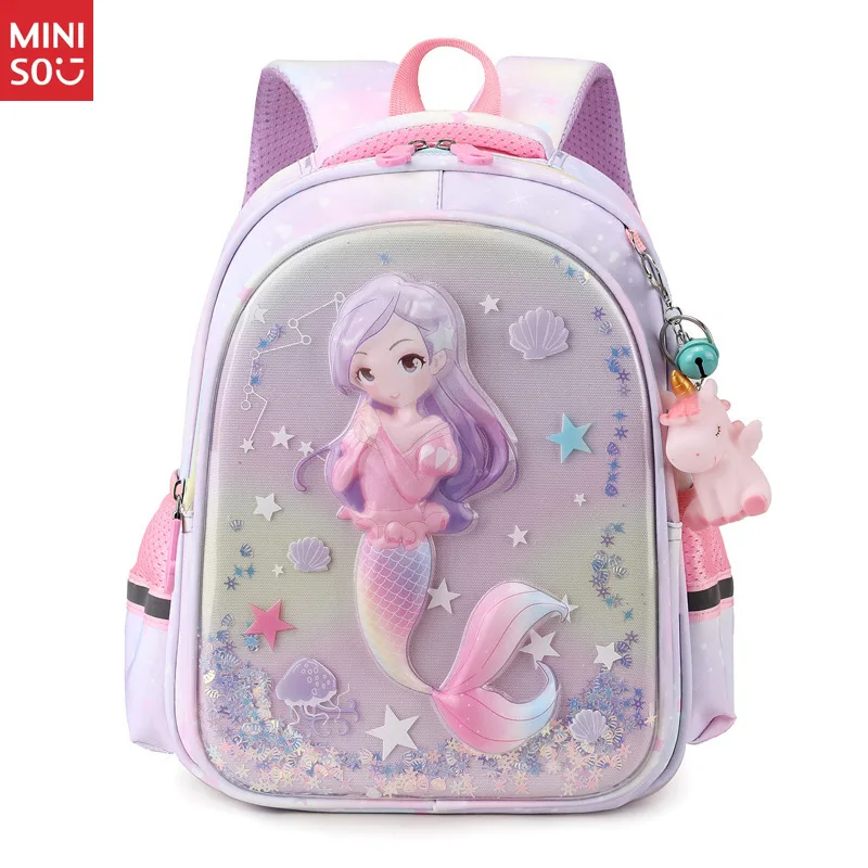 حقيبة ظهر كورومي للأطفال | حقيبة مدرسية خفيفة الوزن للفتيات، رياض الأطفال إلى الصف 1 #4