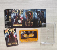 Anime Marvel Superhero Iron Man Tony Stark Music Tapes Cosplay Tape Soundtracks Box Walkman Car Cassettes Collection Prop Gifts