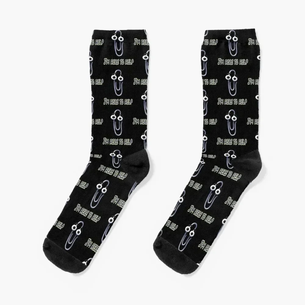 

Clippy... More than just an assistant Socks summer New year's Boy Socks Women's