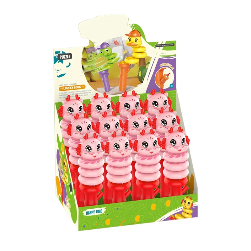 12PCS Boxed Kids Whistle  Whistle Children Sensory  Whistle For Holiday Cartoon  Whistle For Kids