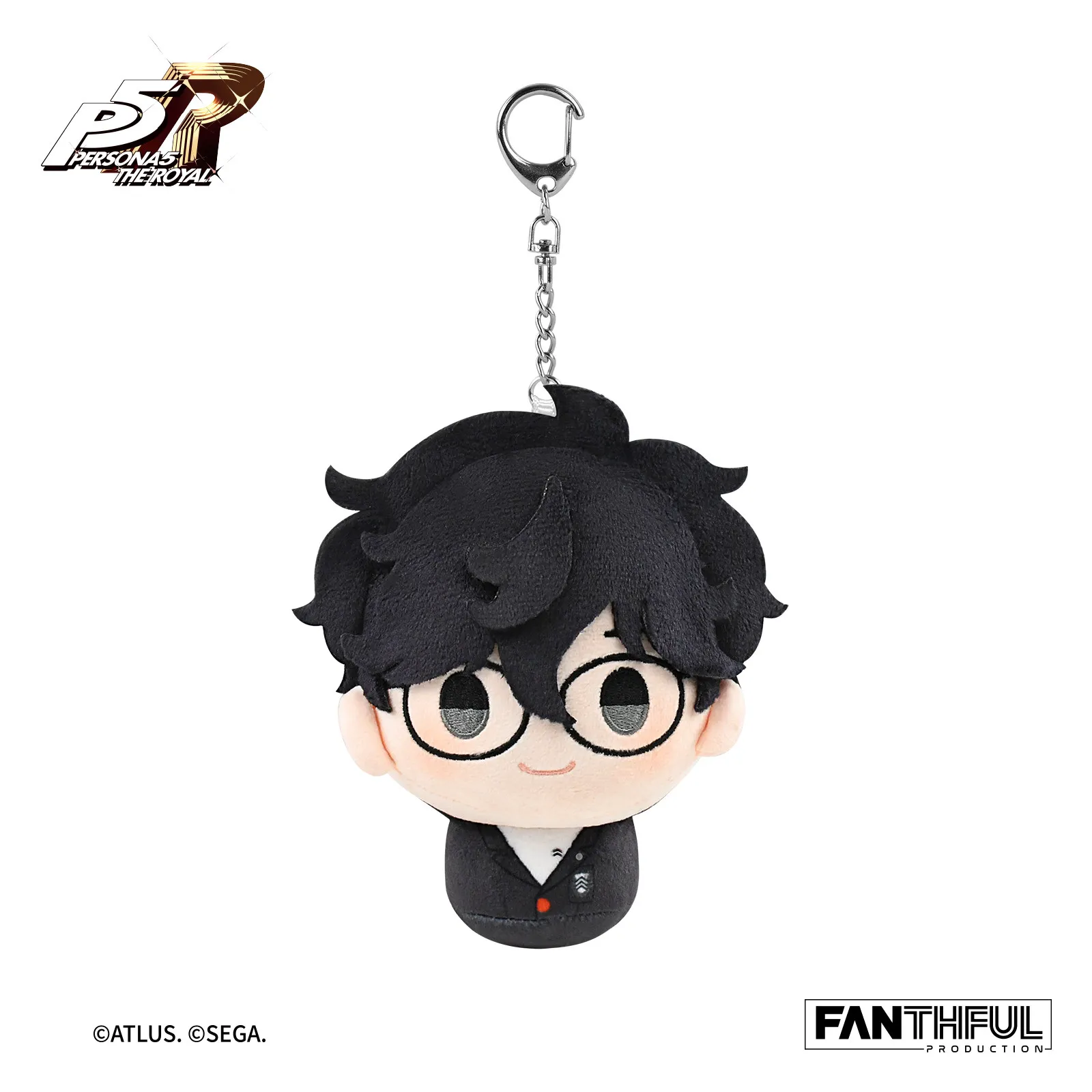 Anime Persona 5 Royal Plush Keychain Bag Pendant P5R Ryuji Niijima Makoto Amamiya Character Stuffed Doll Keychain Fan's Gift