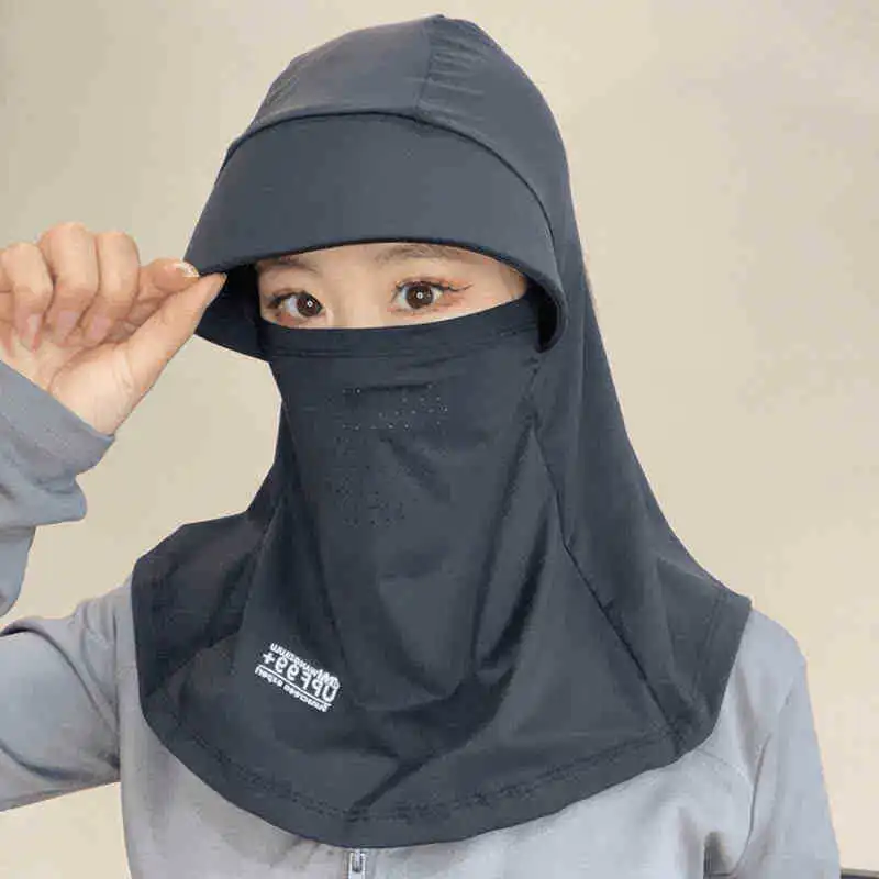 قناع وجه بالاكلافا للحماية من الأشعة فوق البنفسجية للصيف، واقي من الشمس، مقاوم للرياح، قابل للتنفس، ركوب الدراجات، الصيد، المشي لمسافات طويلة، غطاء رياضي خارجي #4