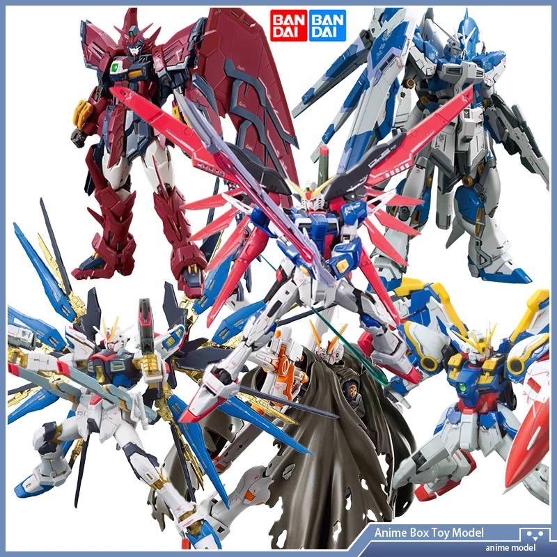 

Gundam BANDAI RG 1/144 Hi Nu Пластиковая модель, комплект настоящего сборки робота, фигурка мобильного костюма, подлинный оригинальный продукт