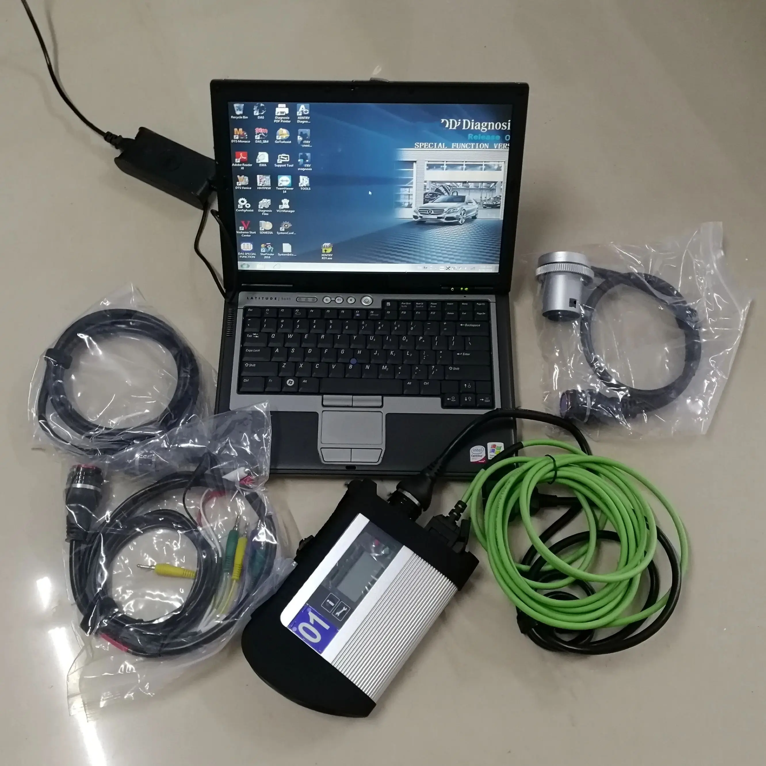 

V03.2025 Программное обеспечение MB Star C4 DOIP Protocol SD Compact Wifi 320 ГБ HDD Ноутбук D630 4G Инструмент автоматической диагностики для автомобилей Mercedes