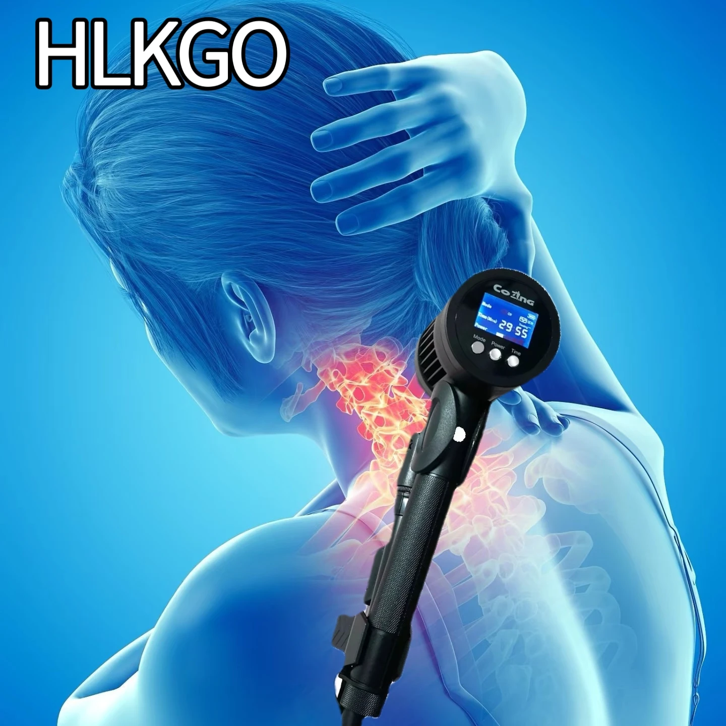 

Портативное холодное лазерное обезболивающее устройство 19 красных + 5 ИК-лазерных диодов перезаряжаемых для домашней физиотерапии