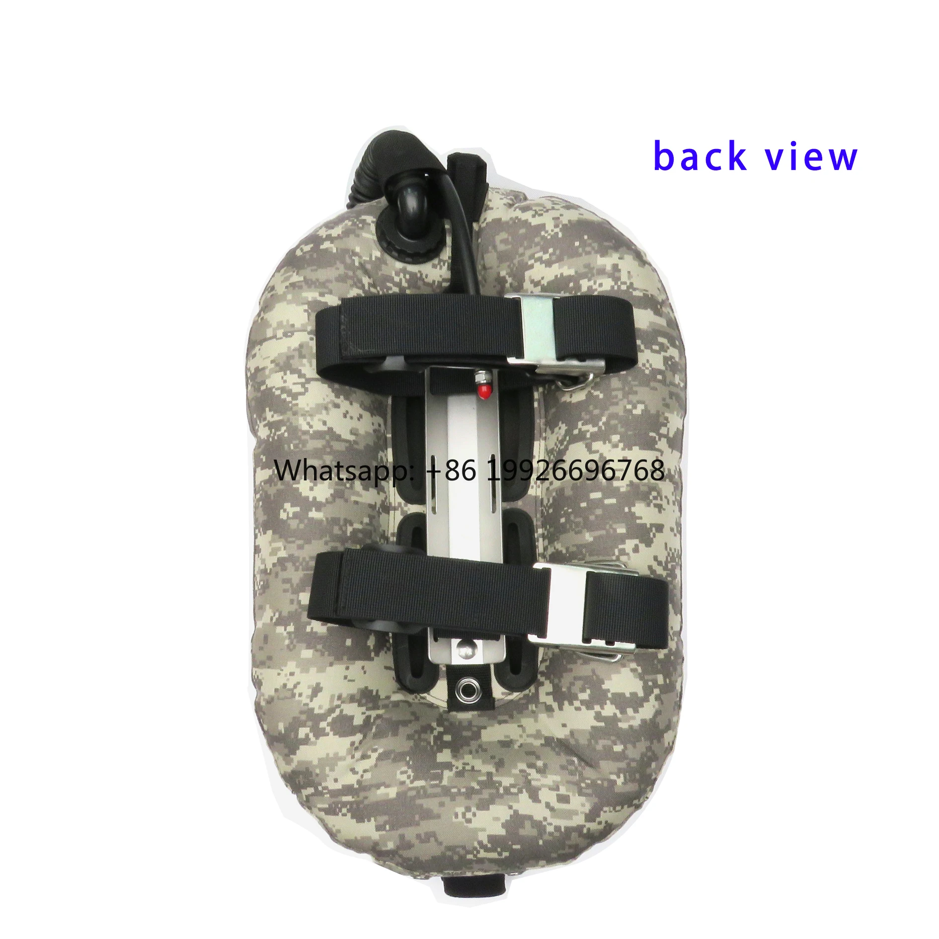 

Scuba Diving BCD Single Tank 30LBS Donut Scuba Tech Diving Hard Harness Backmount BCD factory