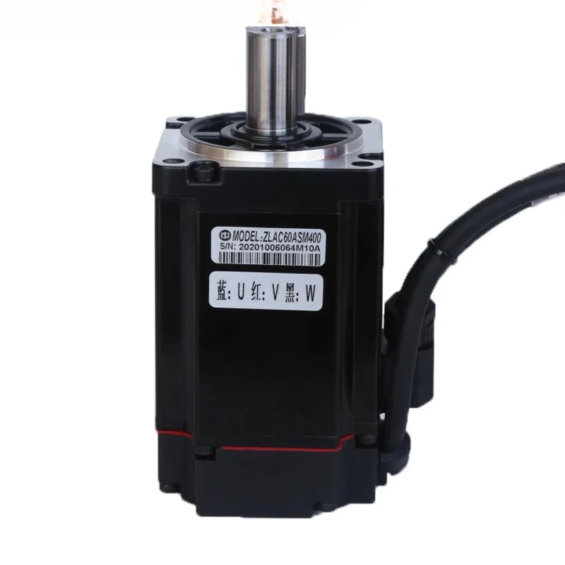 3-Phase 400W 48V DC Nema24 3000RPM 5Pairs Magnetic Encoder Brushless Drive Servo Motor for Cnc Milling Machine