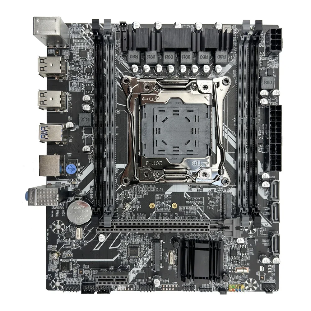 Imagem -03 - Motherboard Conjunto Kit Intel Lga20113 Xeon e5 2640 v4 Cpu Ddr4 16gb 1x16gb Memória Ram 2133mhz Nvme M.2 Sata Mougol-x99 p4