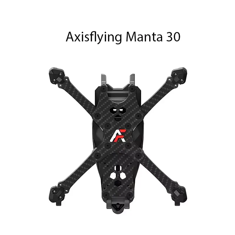 Axisflying MANTA30 3 Inch FPV Drone Frame O4 Positive X Crash Resistant Freestyle Rack