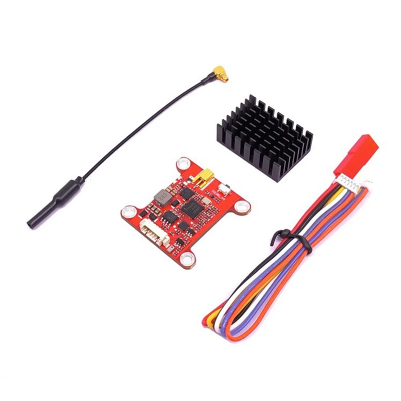 5.8G 1.6W VTX 48CH Video Transmitter High Power VTX Built In Microphone For Long Range Drone RC Model