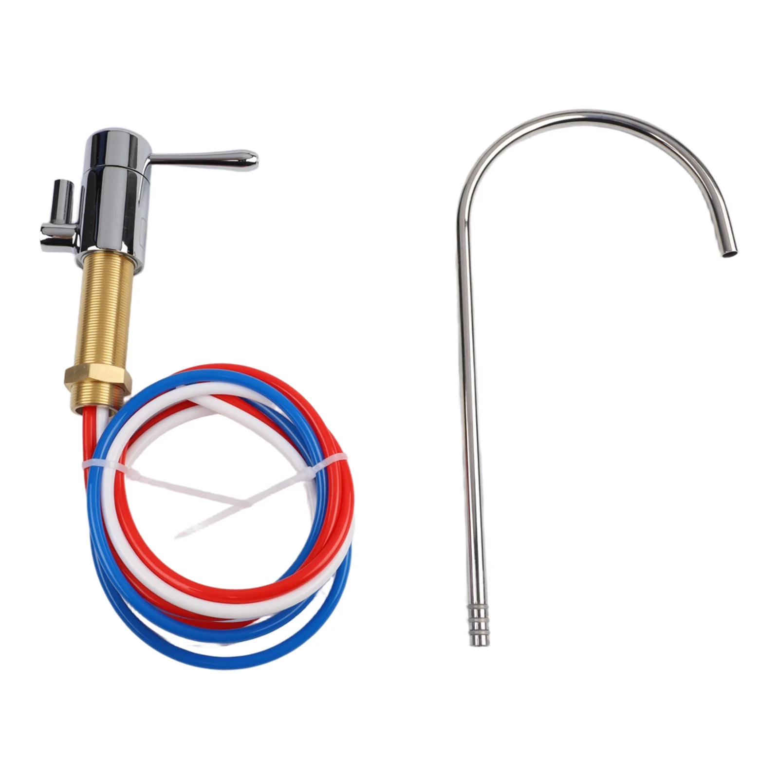 Long Lasting Kitchen Faucet Tap Compatibility Replacement Drinking Tap Chrome 360 Swivel Tap Sealing Tape Included
