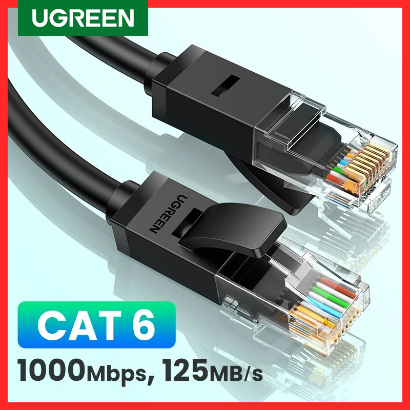  UGREEN Ethernet Cable Cat6 Gigabit High Speed 1000Mbps Internet Cable RJ45 Shielded Network LAN Cord for PC PS5 PS4 PS3 Xbox 
