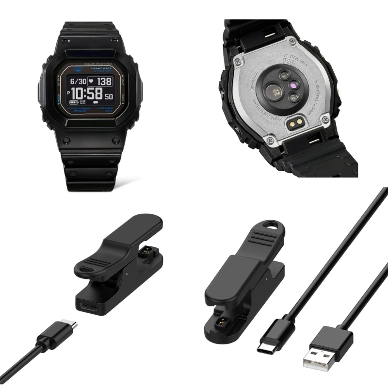 Cable carga USB Base Cable alimentación para DW-H5600 Smartwatch Envío Directo