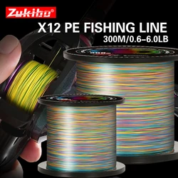 100 % Original Japan X BRAID Upgrade X12 Angelschnur Glattes Multifilament Superstarke X12 Langlebige PE-Schnur 100 m/300 m/500 m Pesca