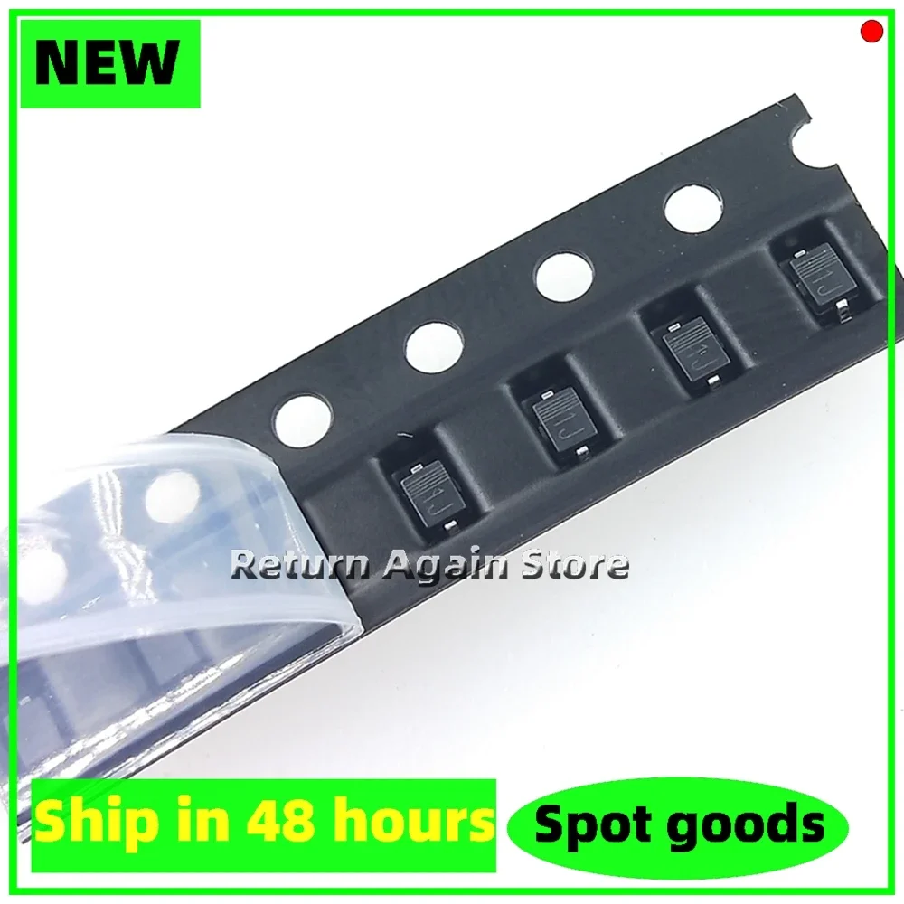 100PCS/LOT PESD5V0L1UA silkscreen1J PESD3V3L1UA SOD-323 PESD5V0V1BA ESD TVS electrostatic protection diode brand new