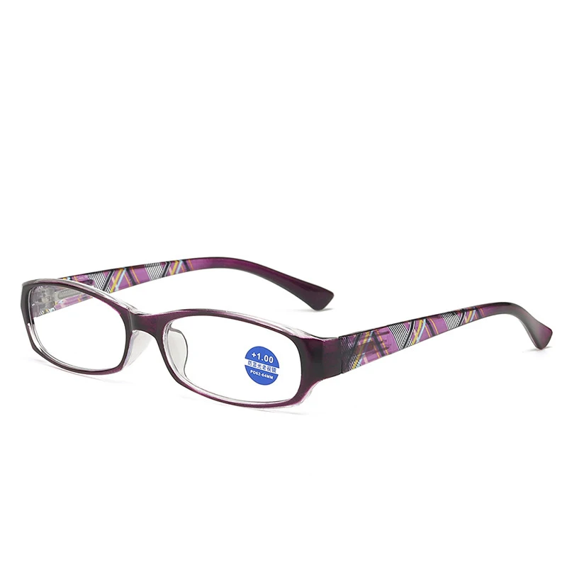 

Presbyopia glasses with blue light resistant small rectangular frame wrapped in flower legs presbyopia glasses 2023 new color