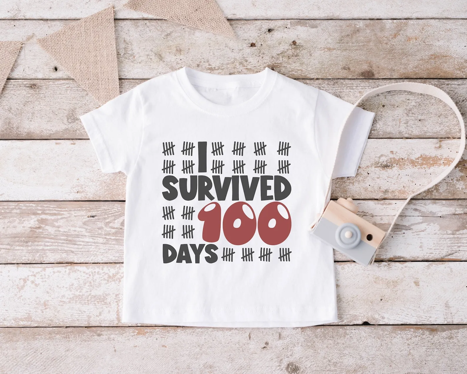 Survived Shirt 100 Days School Teacher Back To Gift Elementary