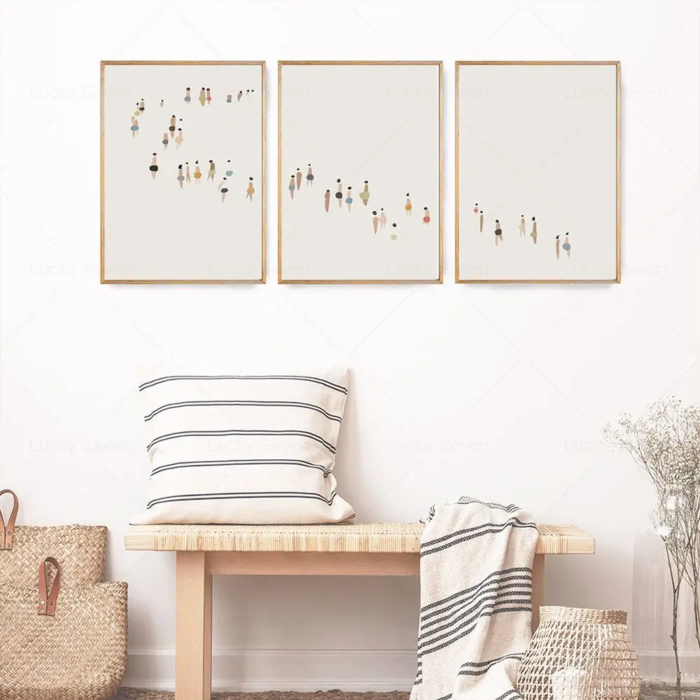 Minimalist Fine Art Print Abstract Wall Art Poster Neutral Print Picture For Bedroom Living Room Home Decor Canvas Painting Gift