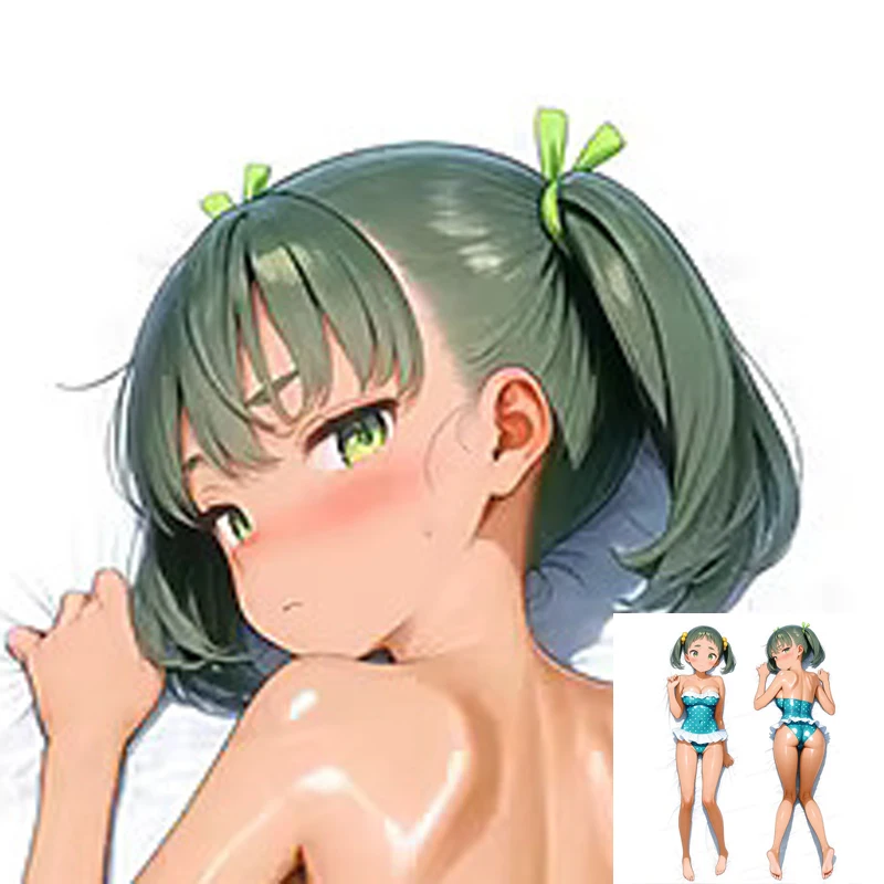 

Dakimakura Anime Pillow Cover Beauty With Giant Breasts Double Sided Print 2Way Cushion Cover Xmas Gifts